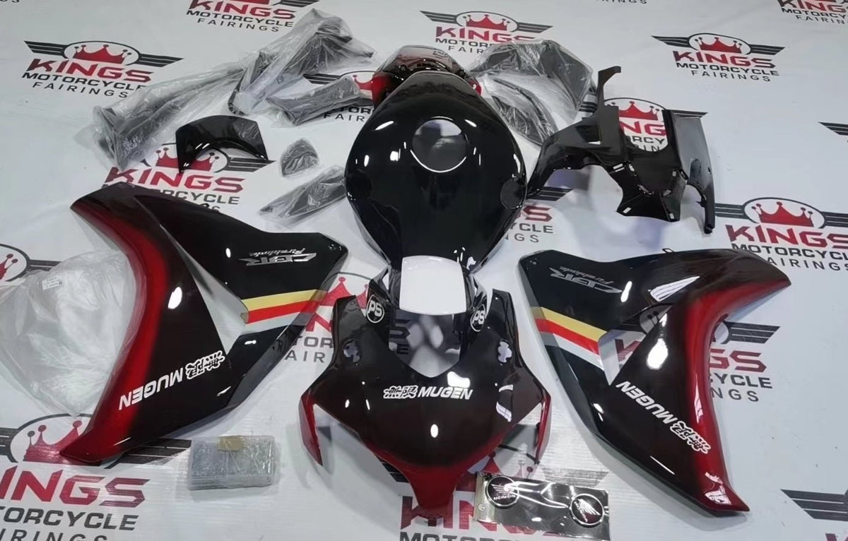 Honda CBR1000RR (2008-2011) Black, Red & White Mugen Fairings