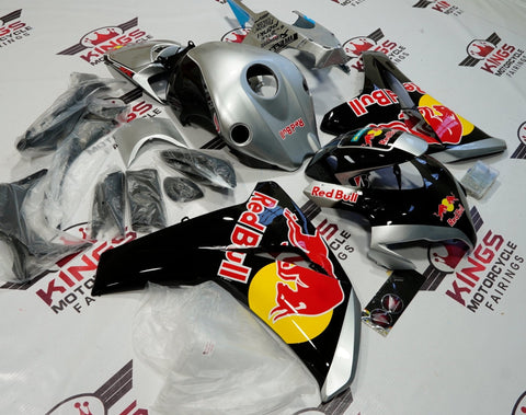 Honda CBR1000RR (2008-2011) Silver & Black RedBull Fairings