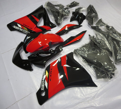 HONDA CBR250R (2011-2014) BLACK & RED FAIRINGS