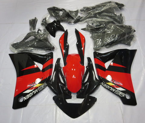 HONDA CBR250R (2011-2014) BLACK & RED FAIRINGS