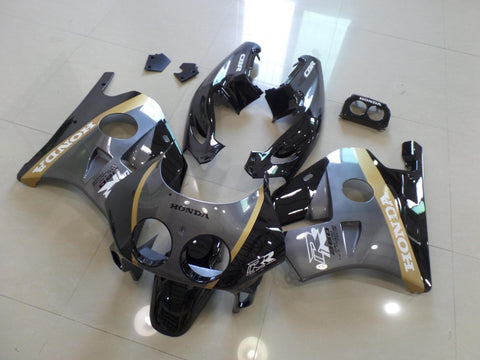 Honda CBR250 MC22 (1990-1998) Gray, Black, Gold & White Fairings