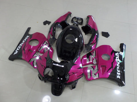 Honda CBR250 MC22 (1990-1998) Pink, Black & Chrome Fairings