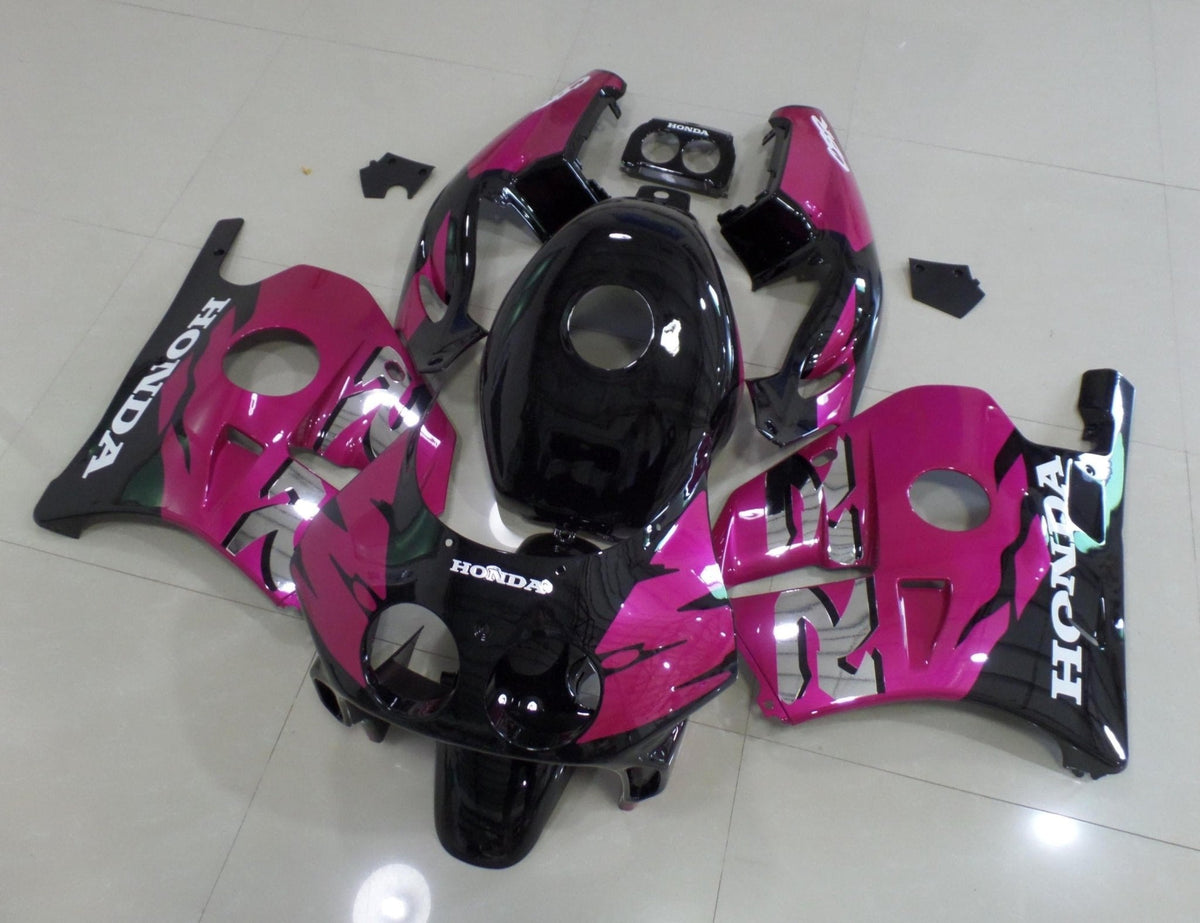 Honda CBR250 MC22 (1990-1998) Pink, Black & Chrome Fairings