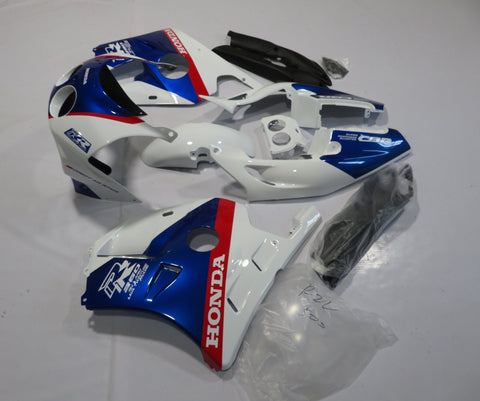 Honda CBR250 MC22 (1990-1998) White, Blue & Red Fairings