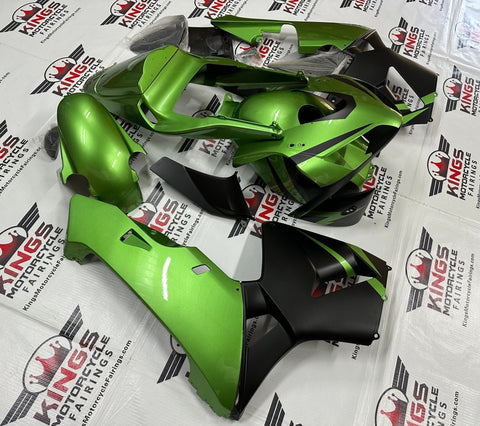 Honda CBR600RR (2003-2004) Green & Matte Black Fairings