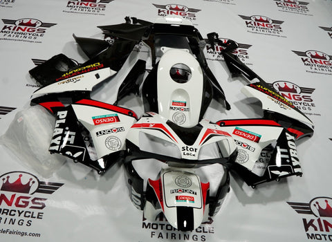 Honda CBR600RR (2003-2004) White, Black & Red Playboy Fairings