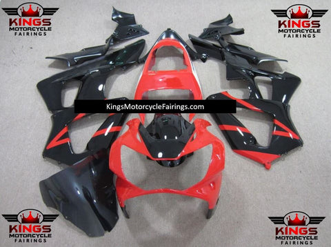 Honda CBR900RR 929 (2000-2001) Black, Red & White Fairings