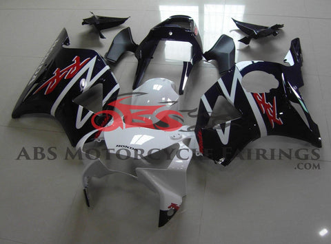 HONDA CBR900RR 954 (2002-2003) Black, White & Red Fairings