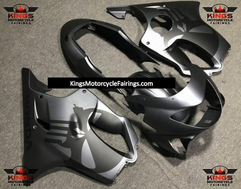 Honda CBR600F4 (1999-2000) Matte Gray & Matte Black Punisher Skull Fairings