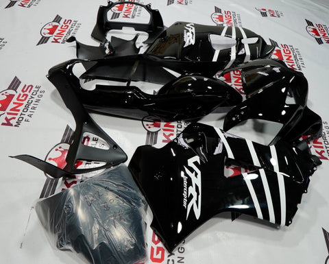 Honda VFR800 (1998-2001) Black & White Fairings