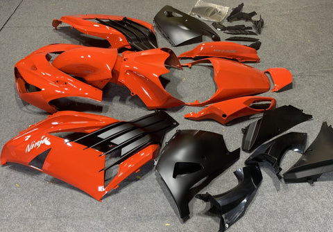 Fairing kit for a Kawasaki Ninja ZX14R (2012-2021) Red & Black