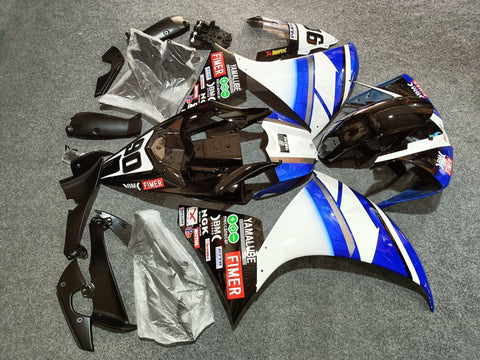 Yamaha YZF-R1 (2012-2014) Blue, White, Black & Silver Race Fairings