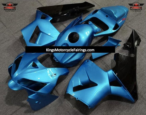 Honda CBR600RR (2005-2006) Light Blue & Black Fairings