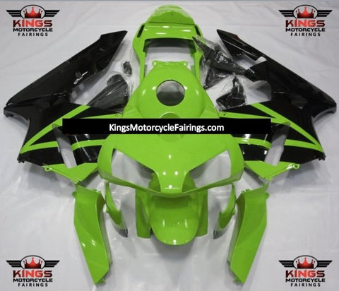 Honda CBR600RR (2003-2004) Lime Green & Black Fairings