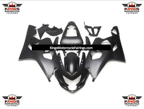 Suzuki GSXR750 (2004-2005) Matte Black Fairings