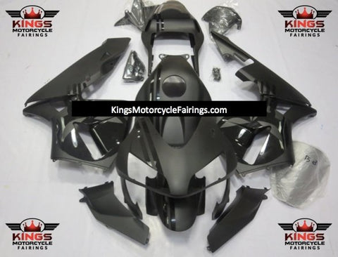 Honda CBR600RR (2003-2004) Matte Black & Black Punisher Skulls Fairings