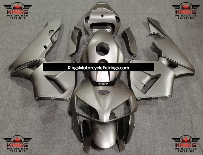 Honda CBR600RR (2005-2006) Matte Silver Fairings