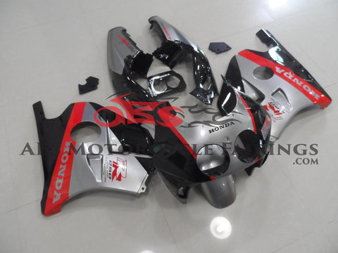 Honda CBR250 MC22 (1990-1998) Silver, Black & Red Fairings