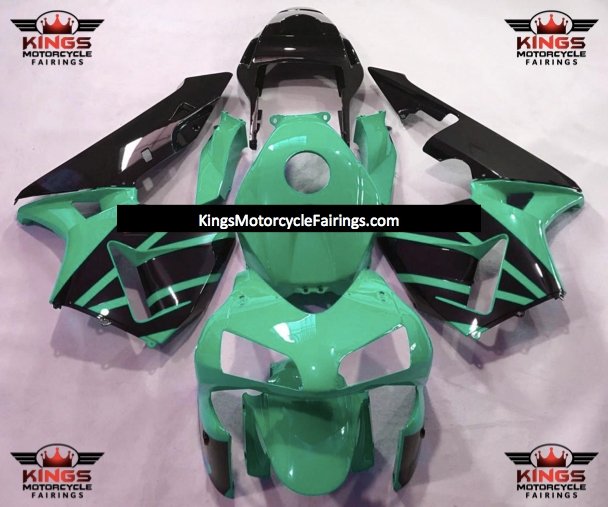 Honda CBR600RR (2003-2004) Mint Green & Black OEM Style Fairings