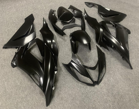 Fairing kit for a Kawasaki ZX6R 636 (2013-2018) Matte Black