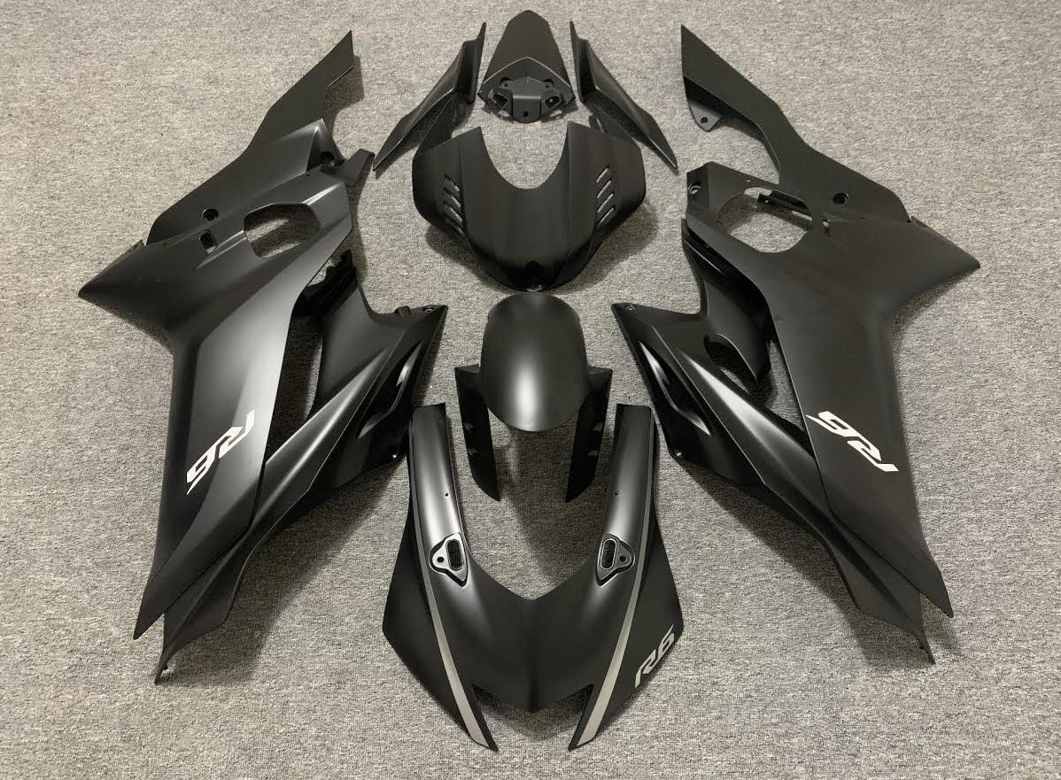 YAMAHA YZF-R6 (2017-2020) Matte Black Fairings