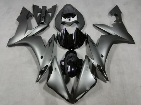 Yamaha YZF-R1 (2004-2006) Matte Silver & Gloss Black Fairings