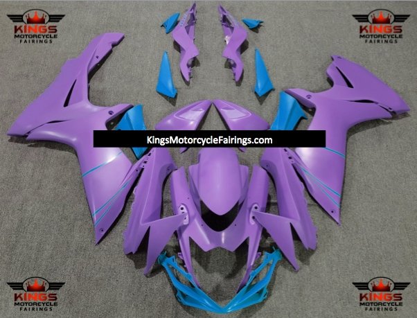 Suzuki GSXR750 (2011-2023) Matte Purple & Blue Fairings