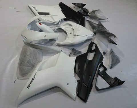 Ducati 1198 (2007-2012) Matte White & Matte Black Fairings