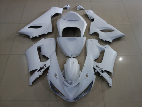 Fairing kit for a Kawasaki ZX6R 636 (2005-2006) Matte White