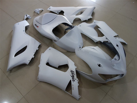 Fairing kit for a Kawasaki ZX6R 636 (2005-2006) Matte White