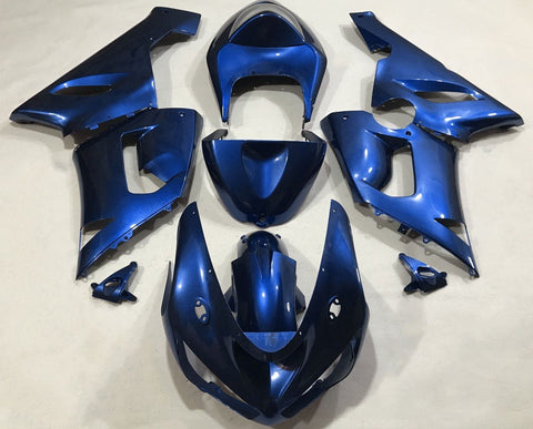 Fairing kit for a Kawasaki ZX6R 636 (2005-2006) Blue