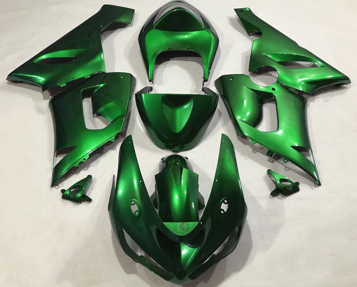 Fairing kit for a Kawasaki ZX6R 636 (2005-2006) Candy Green