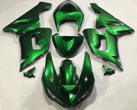 Fairing kit for a Kawasaki ZX6R 636 (2005-2006) Candy Green