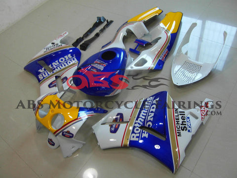 Honda VFR400R NC30 (1989) White, Blue & Yellow Rothmans HRC Fairings