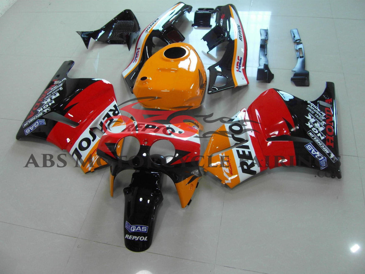 Honda VFR400R NC30 (1989) Orange & Black Repsol HRC Fairings