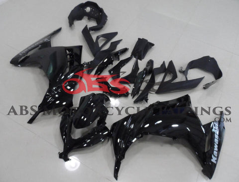 Fairing kit for a Kawasaki Ninja 300 (2013-2017) Black