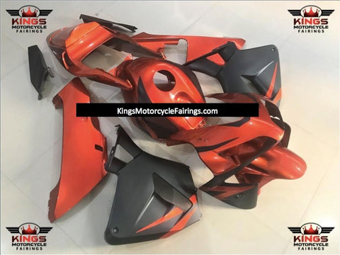 Honda CBR600RR (2003-2004) Orange & Matte Black Fairings