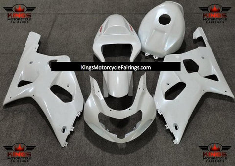 Suzuki GSXR750 (2000-2003) Pearl White & Red Fairings