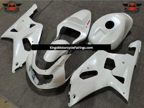 Suzuki GSXR750 (2000-2003) Pearl White & Red Fairings