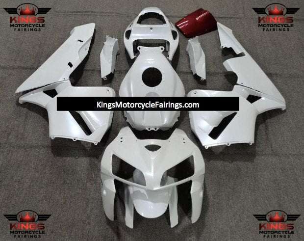 Honda CBR600RR (2005-2006) All Pearl White Fairings