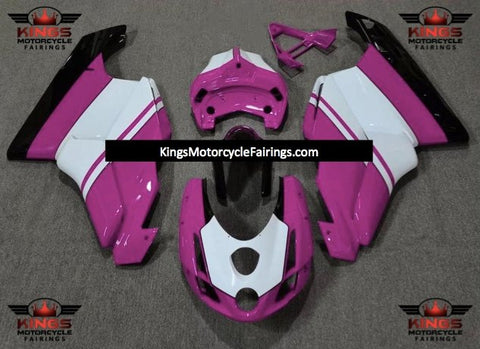 Ducati 749 (2005-2006) Pink, White & Black Fairings