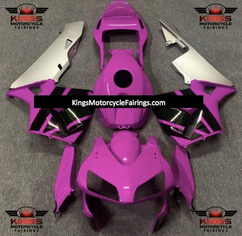 Honda CBR600RR (2003-2004) Pink, Black & Silver Fairings