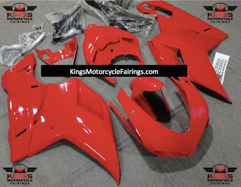 Ducati 848 (2007-2014) All Red Fairings