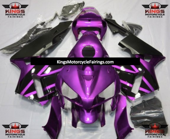 Honda CBR600RR (2005-2006) Purple & Black Fairings