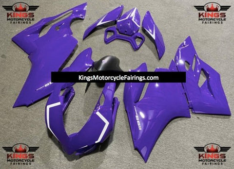 Ducati 1199 (2011-2014) Purple & White Fairings