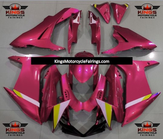 Suzuki GSXR750 (2011-2023) Pink & Yellow Fairings