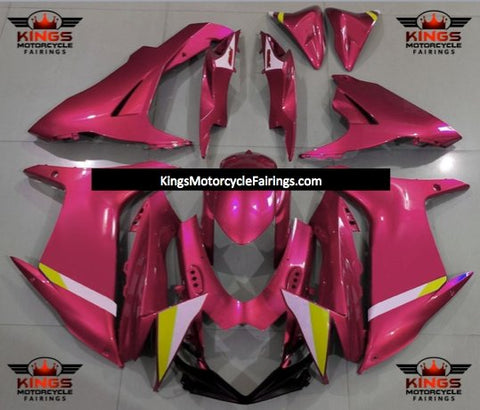 Suzuki GSXR750 (2011-2023) Pink & Yellow Fairings