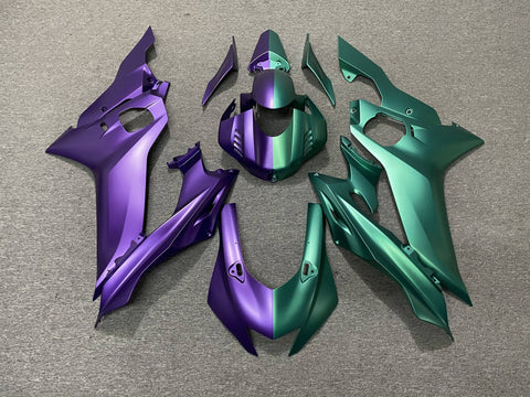 YAMAHA YZF-R6 (2017-2020) Matte Purple & Matte Green Fairings