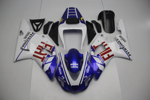 Yamaha YZF-R1 (1998-1999) Blue, White, Red, Yellow & Black FIAT Fairings