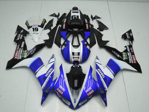 Yamaha YZF-R1 (2004-2006) Blue, White, Black, Silver & Red Fairings